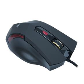 Mouse Óptico Evus Gamer Predador Mg-02 Usb Preto 3.200 Dpi