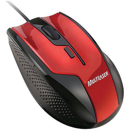 Mouse Optico Gamer Fire USB Multilaser MO149