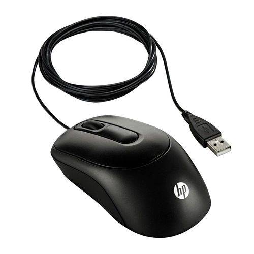 Mouse Optico Hp X900 USB Preto com Fio