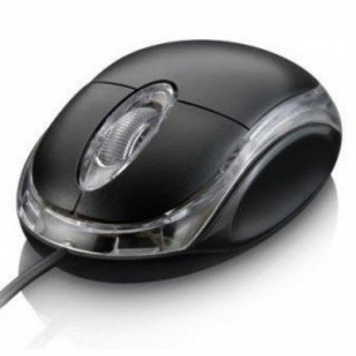 Mouse Optico Knup com Fio Kp-M611 Usb 1200Dpi Preto