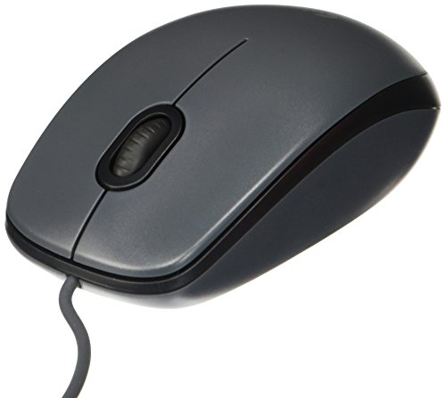 Mouse Óptico Logitech M100 USB - Preto