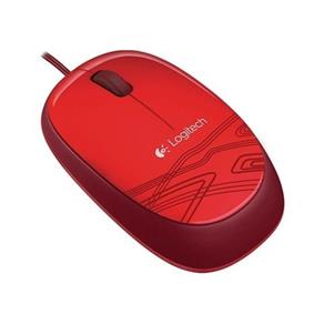 Mouse Óptico Logitech USB M105 - Vermelho