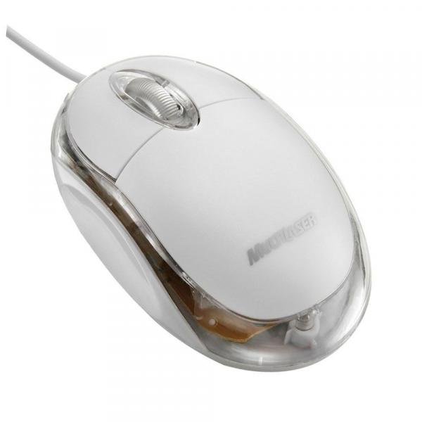 Mouse Optico Multilaser MO034 USB Classic Gelo