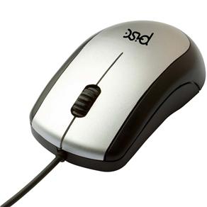 Mouse Óptico Pisc 1805 USB - Prata