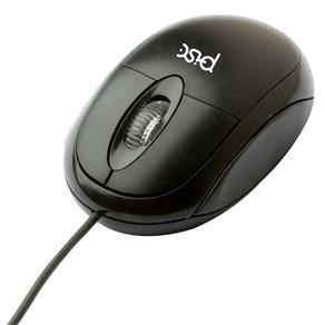 Mouse Óptico Pisc 1807 USB - Preto