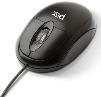 Mouse Óptico Preto PS2 Pisc 1808