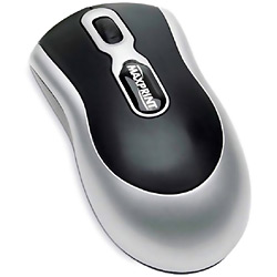 Mouse Óptico PS/2 Prata/Preto - Maxprint