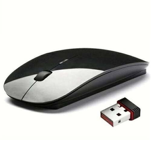 Mouse Optico Recarregavel Sem Fio 2.4 Ghz 1600 Dpi Slim Knup G21