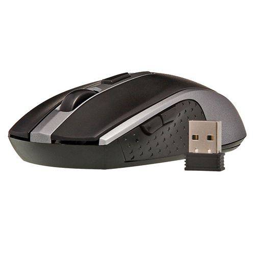 Tudo sobre 'Mouse Óptico Sem Fio Knup Tecnologia Wireless 6 Botões'