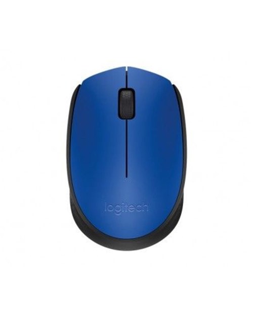 Mouse Optico Sem Fio M170 Azul Logitech - Blister