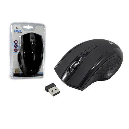 Mouse ÓPTICO Sem Fio USB 1600 Dpi Preto G11