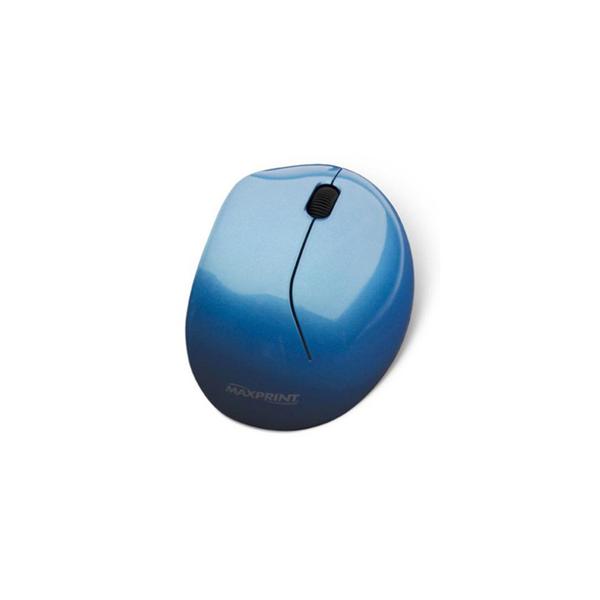 Mouse Óptico USB 607134 Azul - Maxprint - Maxprint