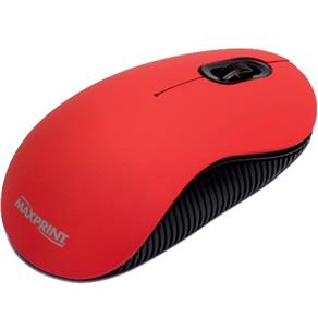 Mouse Óptico USB 609232 Vermelho - Maxprint - Selecione=Único