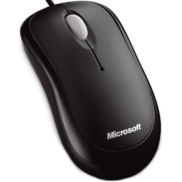 Mouse Óptico USB Basic P58-00061 Microsoft Preto