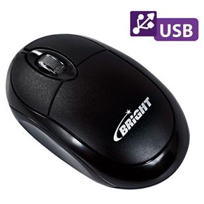 Mouse Óptico USB com Scroll 800 Dpi Bright