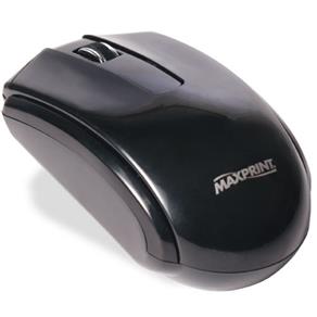 Mouse Óptico USB Maxprint 60638-1 Preto