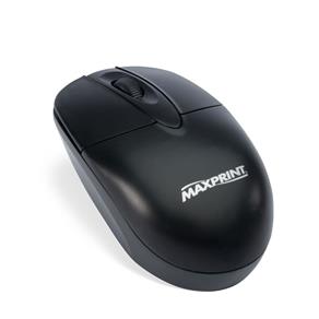 Mouse Óptico USB Maxprint - Preto