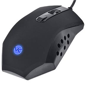 Mouse Óptico VX Gamer Snake 1600DPI Preto LED Azul - Vinik