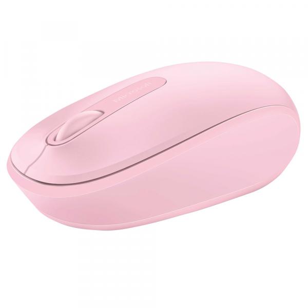Mouse Óptico Wireless 1850 U7Z-00028 Rosa MICROSOFT - Microsoft