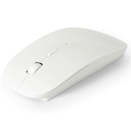 Mouse Óptico Wireless Sem Fio 2.4Ghz Topget Branco