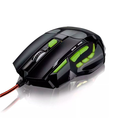 Mouse Optico Xgamer Fire Button Usb 2400Dpi Multilaser