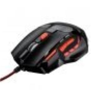 Mouse Óptico XGamer Fire Button USB Multilaser MO236 Preto e Vermelho