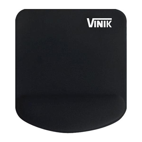 Mouse Pad com Apoio de Pulso em Gel Preto MPG-02P - Vinik