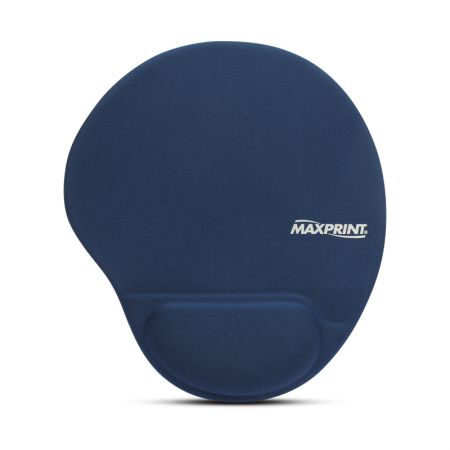 Mouse Pad com Apoio em Gel Azul - 60447-0 - Maxprint