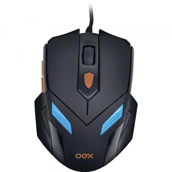 Mouse Pad e Mouse War Gamer Oex - Mc100