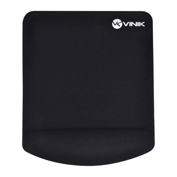 Mouse Pad Vinik MPG-02P com Apoio de Pulso Gel Preto