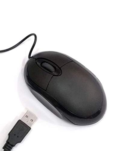 Mouse PCTOP USB Optico 800 DPI Preto - MOPR01-USBV2