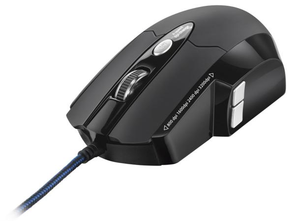 Mouse Profissional Laser 3200dpi 8 Funções - Multilaser GamerPro