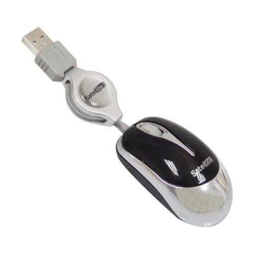 Tudo sobre 'Mouse Satellite A-11 Mini Optico USB Preto'