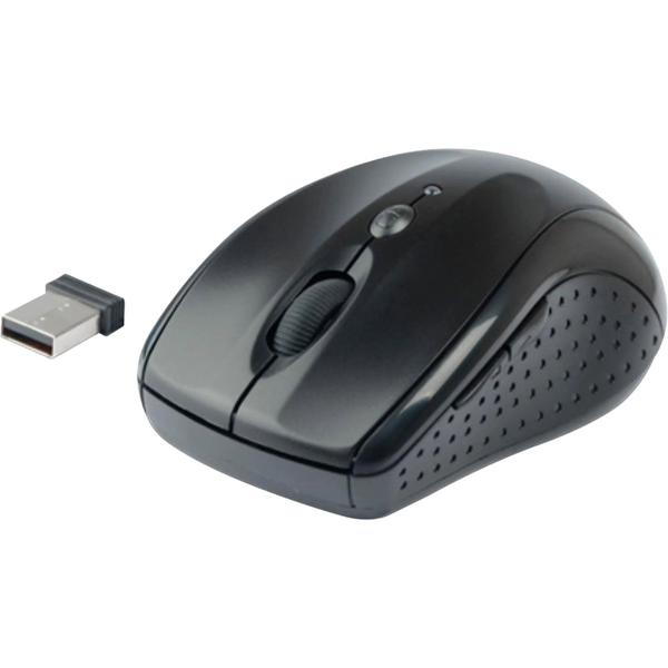 Mouse Sem Fio 1600DPI M-W012BK Preto C3TECH - C3 Tech