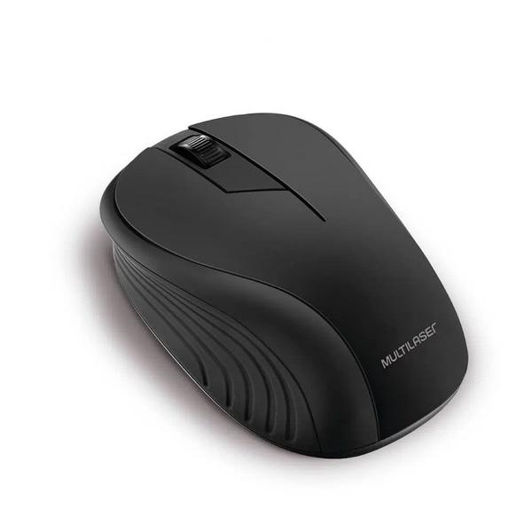 Mouse Sem Fio 2.4Ghz USB MO212 Preto - Multilaser