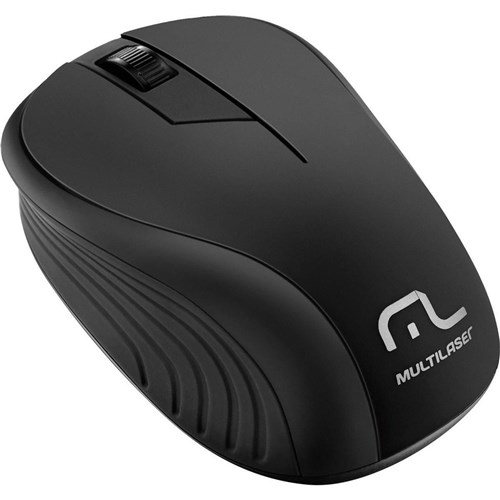 Mouse Sem Fio 2.4Ghz Usb Plug And Play 1200Dpi - Mo212 - Multilaser (P...