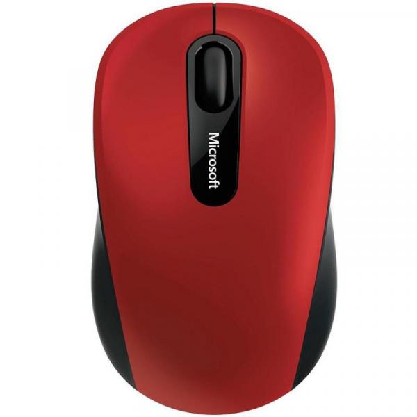 Mouse Sem Fio Bluetooth PN7-00018 Microsoft Mobile 3600 Vermelho
