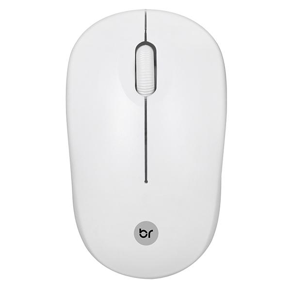 Mouse Sem Fio Branco - 0473 - Bright