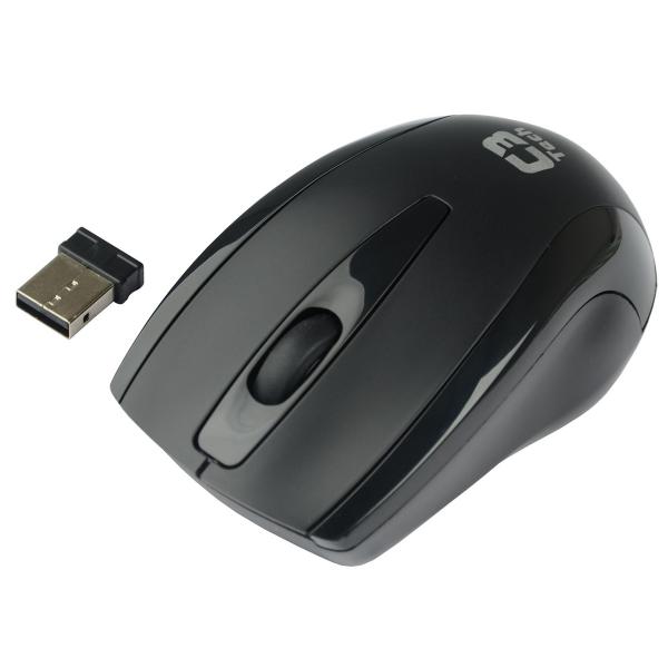 Mouse Sem Fio com 1200 Dpi Rc/Nano M-W21 Bk C3 Tech