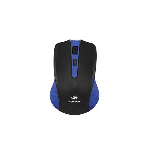 Mouse Sem Fio C3Tech Wireless M-W20BL Azul USB