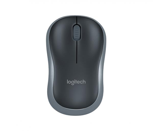 Logitech M185 Mini Mouse Óptico Sem Fio - Cinza