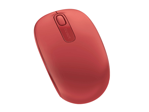 Mouse Sem Fio Microsoft Mobile Vermelho