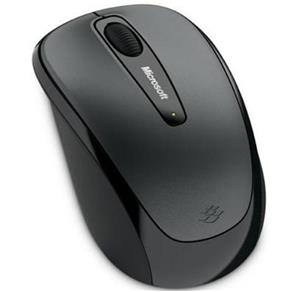 Mouse - Sem Fio - Microsoft Wireless Mobile 3500 - Preto/Cinza - GMF-00380 / 1427 1496 / 1571 1496
