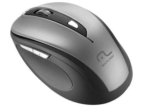 Mouse Sem Fio Óptico 1600dpi - Multilaser Comfort