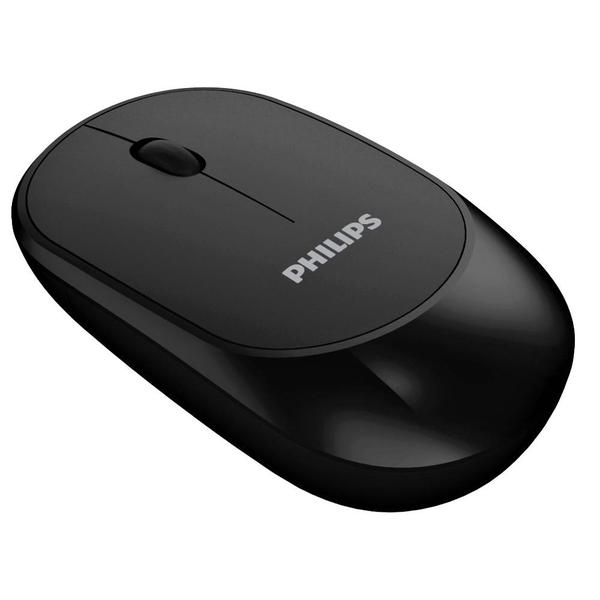 Mouse Sem Fio Original Philips M314 1600dpi 2.4ghz Preto