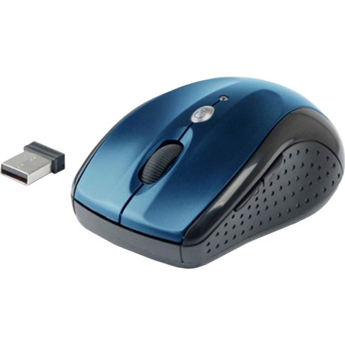 Mouse Sem Fio Rc/nano - M-W012Bl - C3 Tech (Azul)