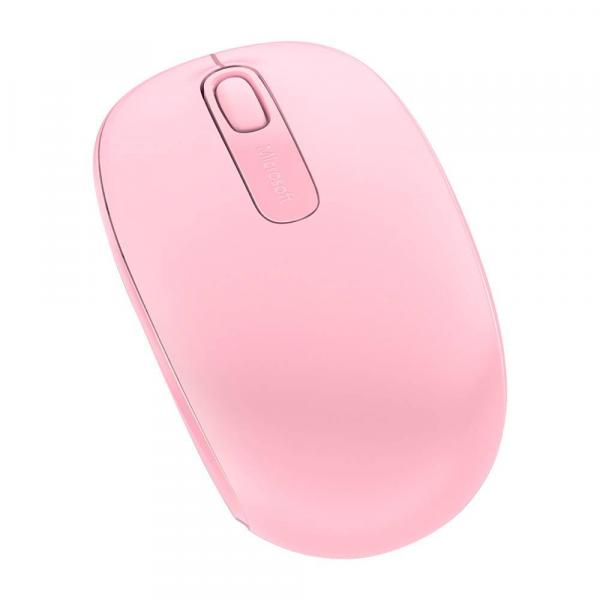 Mouse Sem Fio Wireless 1850 Rosa U7z-00028 Microsoft