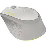 Mouse Sem Fio Wireless M280 Nano Cinza/Amarelo - Logitech