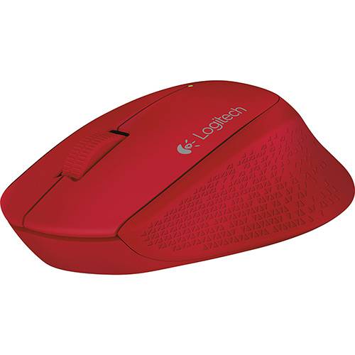Tamanhos, Medidas e Dimensões do produto Mouse Sem Fio Wireless M280 Nano Vermelho - Logitech