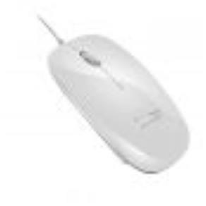 Mouse Slim Ice USB Multilaser MO168 Branco